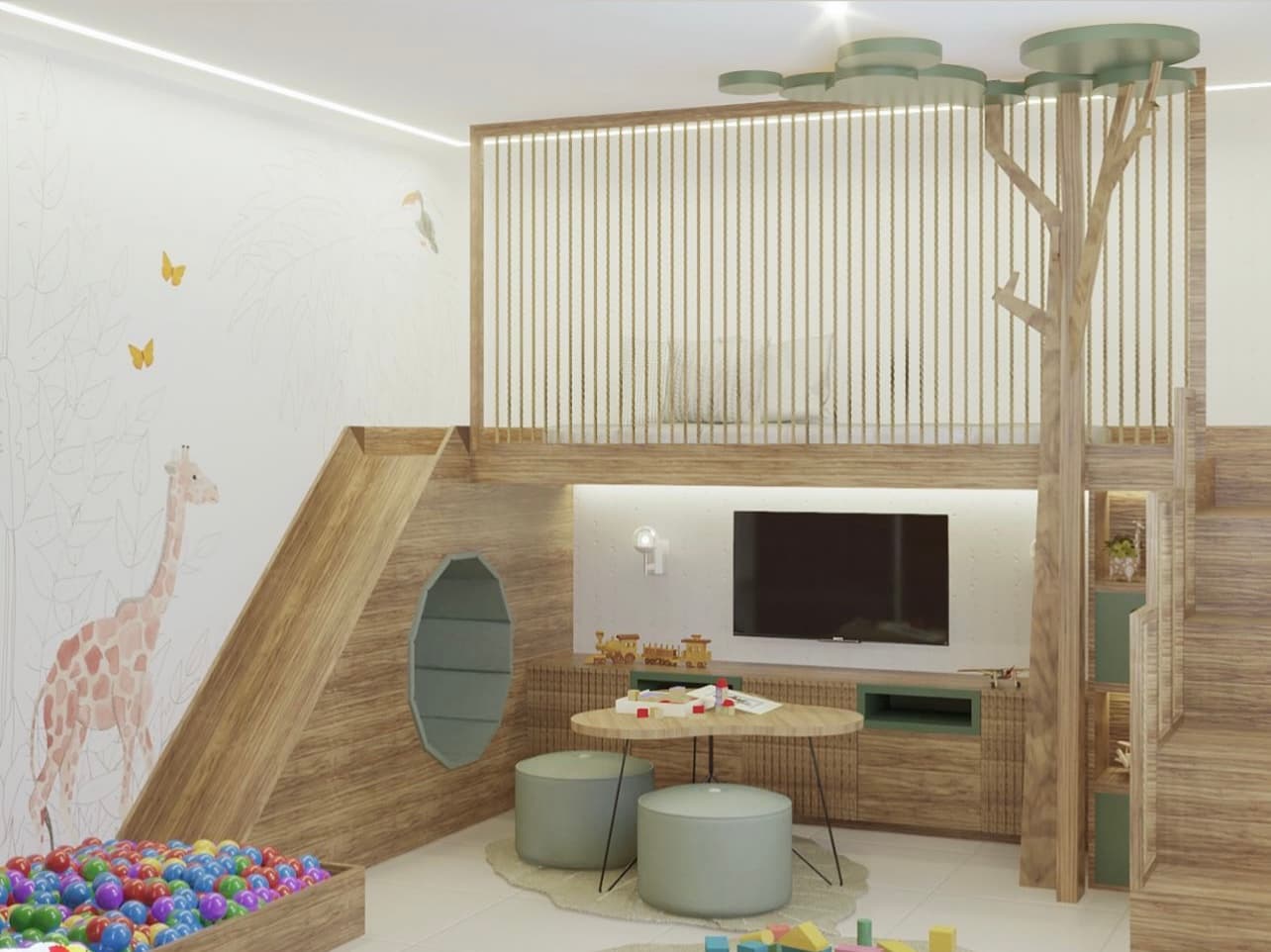 Atrativo para crianças